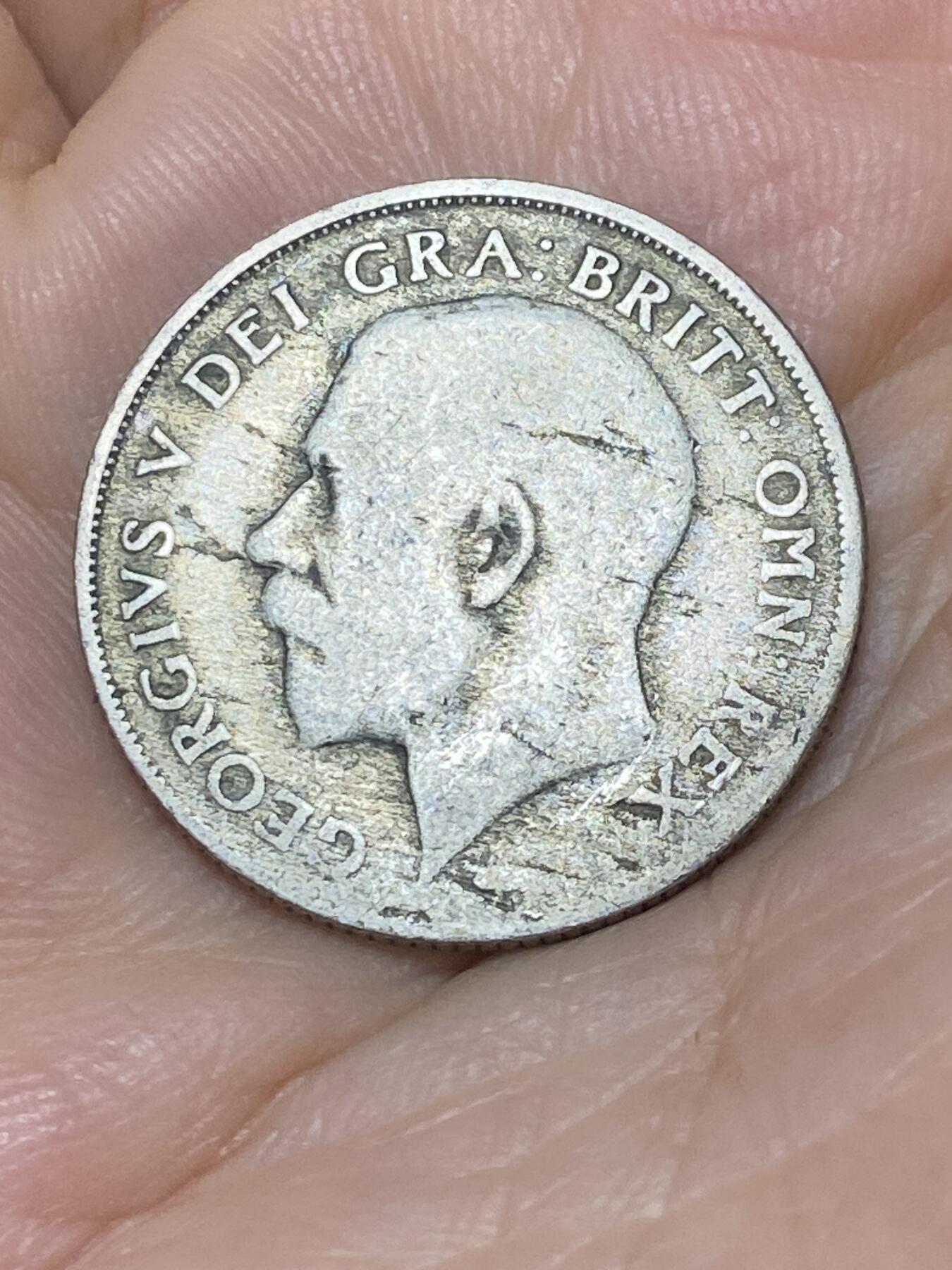 2025年第九十二场(总第一百一十八场）外国好品散币(免佣金) 英国🇬🇧1922年1先令银币(乔治五世第二版，500银)