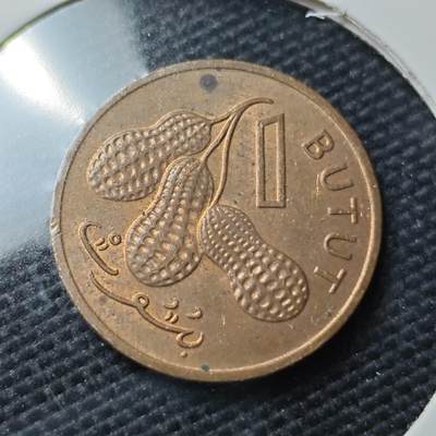 KK钱币收藏小铺 第337场 2月预留时间 周末发货 - 1971冈比亚1布图铜币