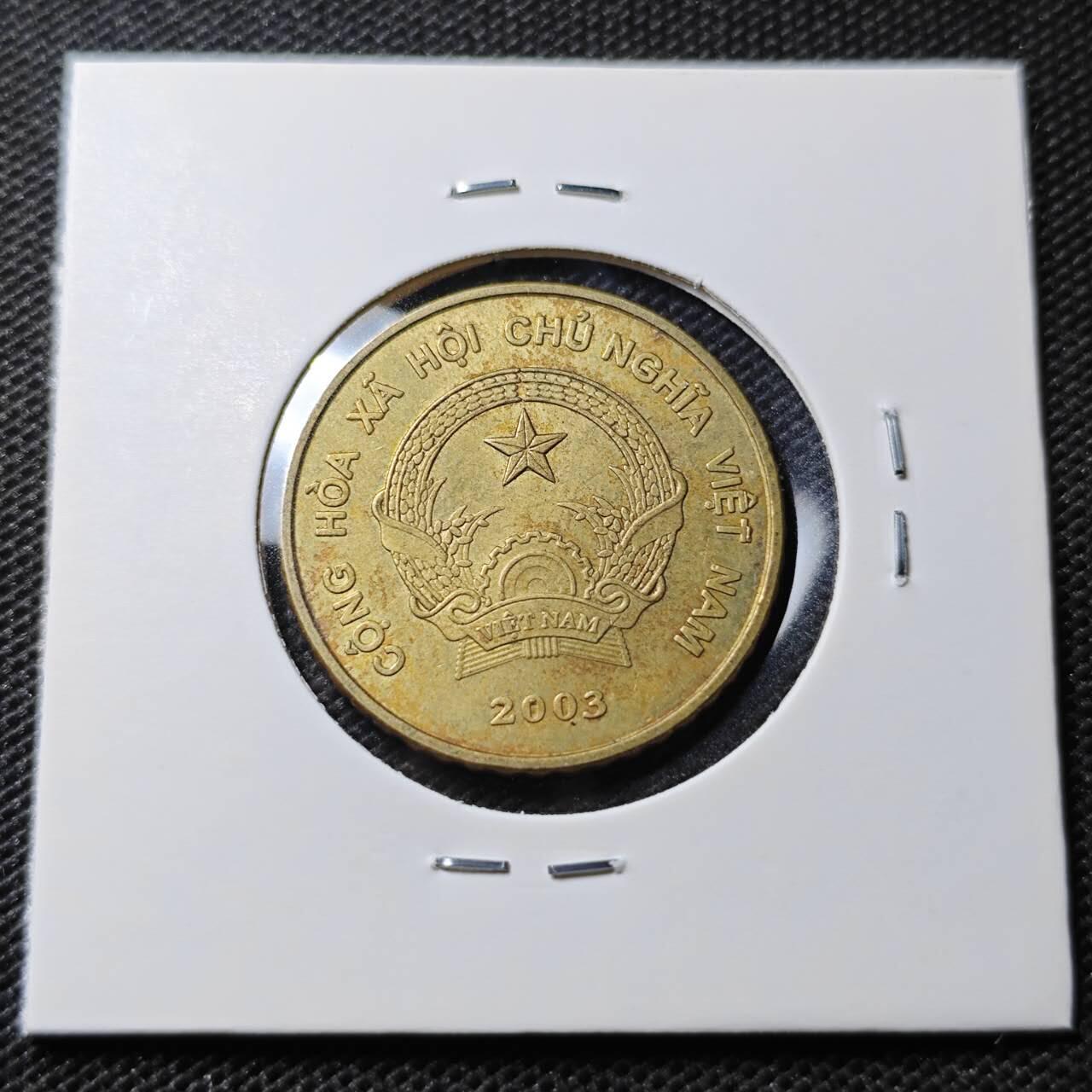 KK钱币收藏小铺 第337场 2月预留时间 周末发货 2003越南5000盾