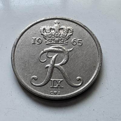 🌹外币初藏🌹🐯2025年第102场 周二无佣金特价场 - 丹麦1965年10欧尔
