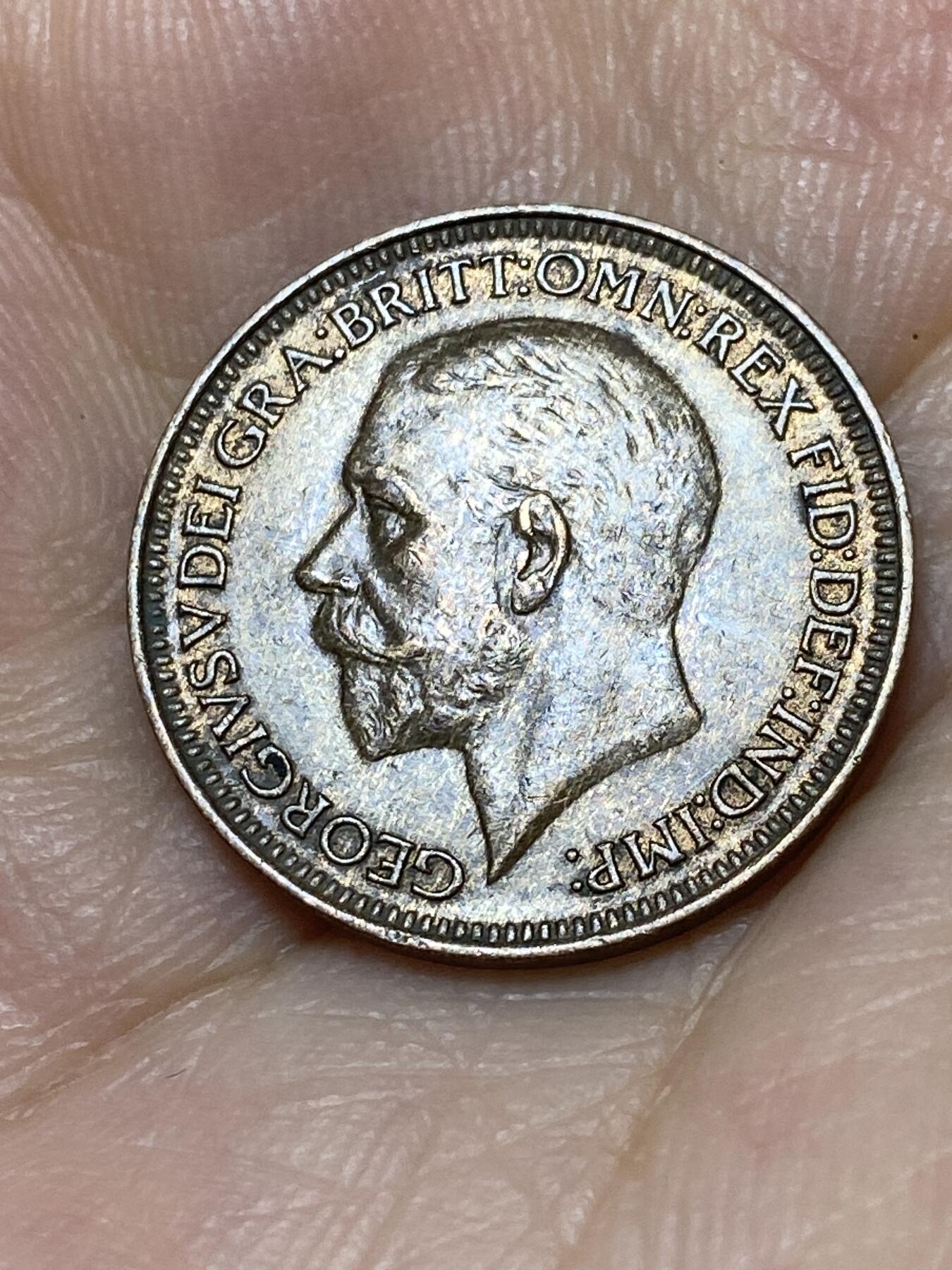 2025年第九十二场(总第一百一十八场）外国好品散币(免佣金) 英国🇬🇧1931年1法新(乔治五世第三版)