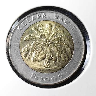 KK钱币收藏小铺 第338场 2月预留时间 周末发货 - 1996印度尼西亚1000卢比 好品