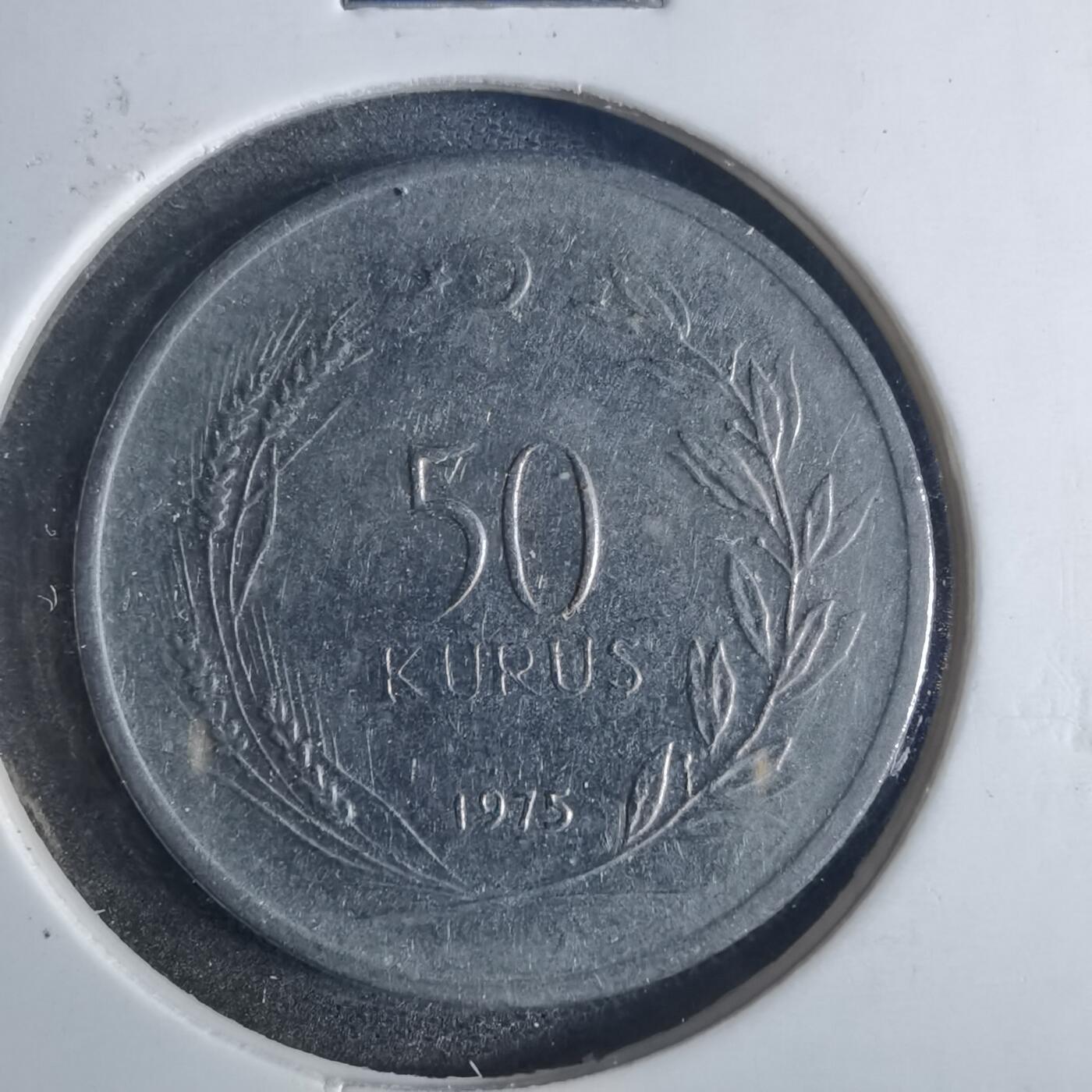 沼泽如烟--第840场 土耳其1975年50库鲁