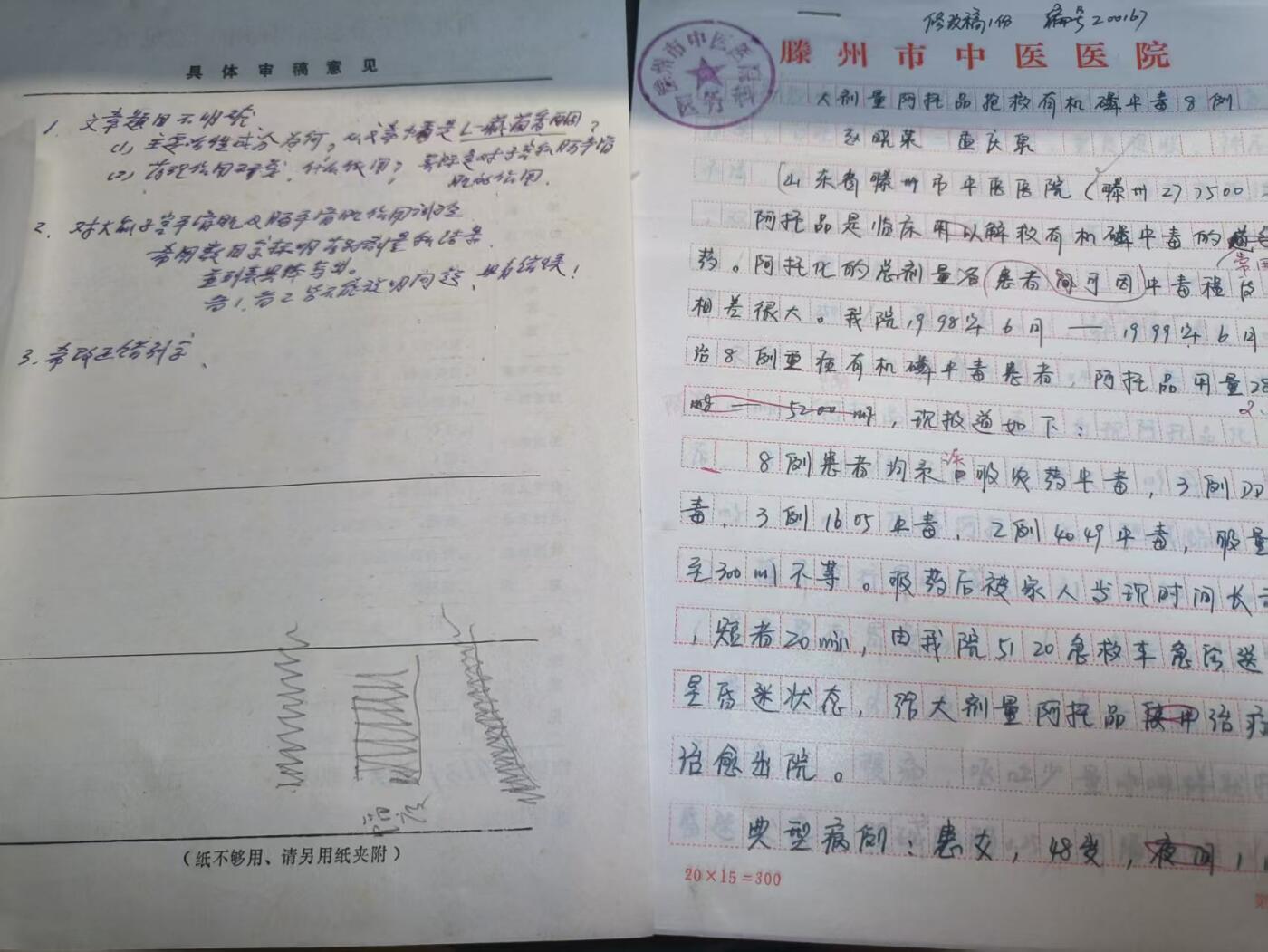 罗岚⭐爱藏⭐精品国庆前瞻专拍-分享拍场赚佣金 西北医药杂志编辑部旧藏 审稿意见书 介绍信 各类材料十余份