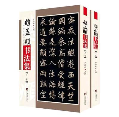 名家书画集专场（全糸列） - 赵孟頫书法集 全新正版 上下二册 铜版彩印