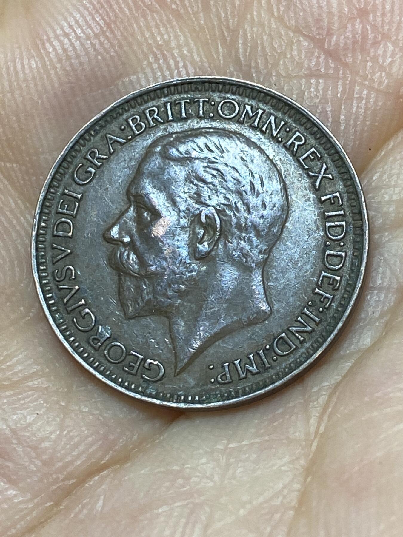2025年第九十二场(总第一百一十八场）外国好品散币(免佣金) 英国🇬🇧1936年1法新(乔治五世第三版，关门年)