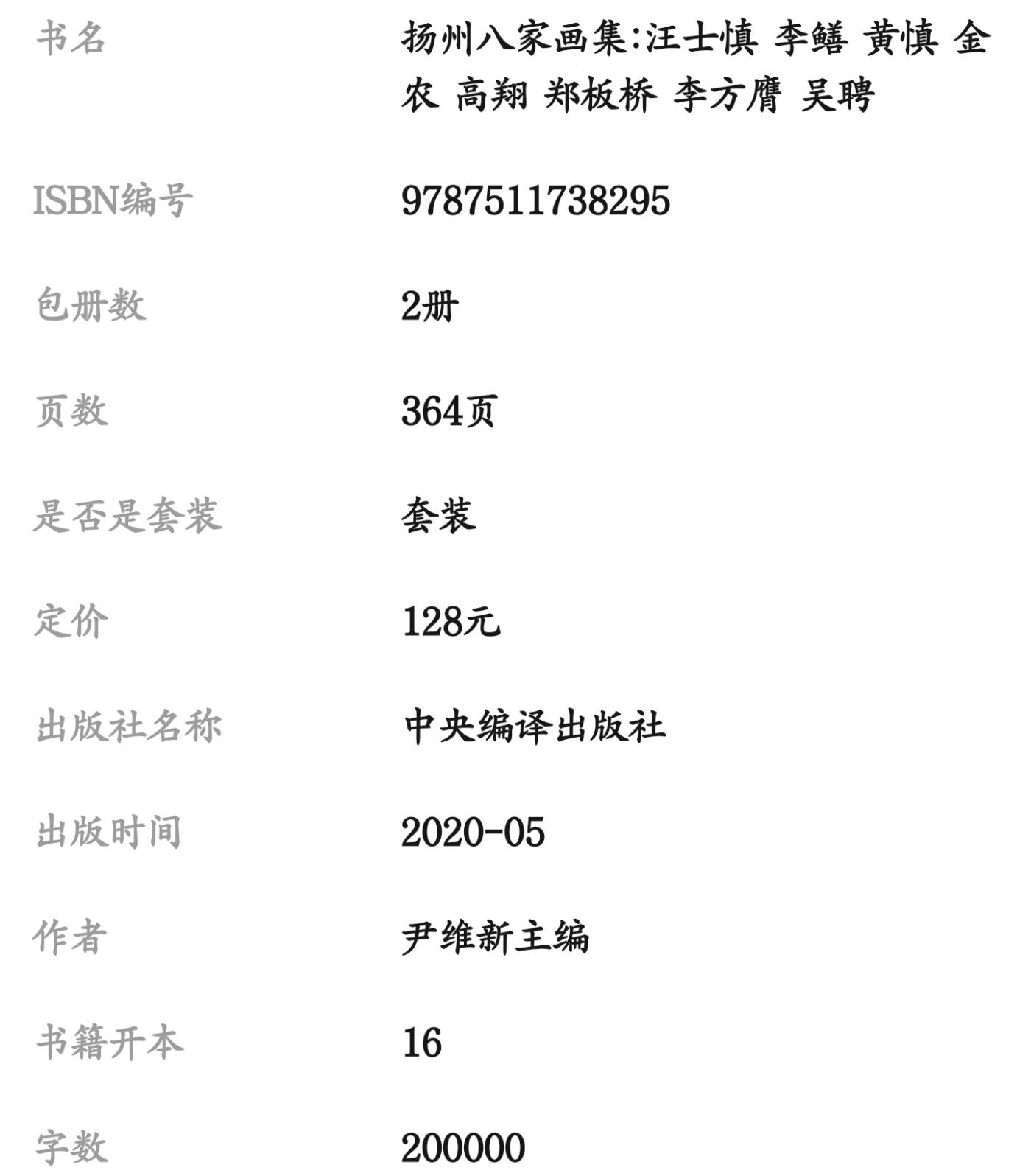 名家书画集专场（全糸列）