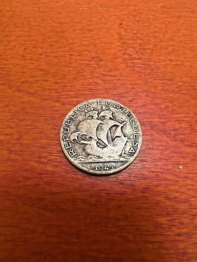长老汇蛇年精选第四十七场拍卖 - 1943葡萄牙帆船2.5埃斯库多斯银币