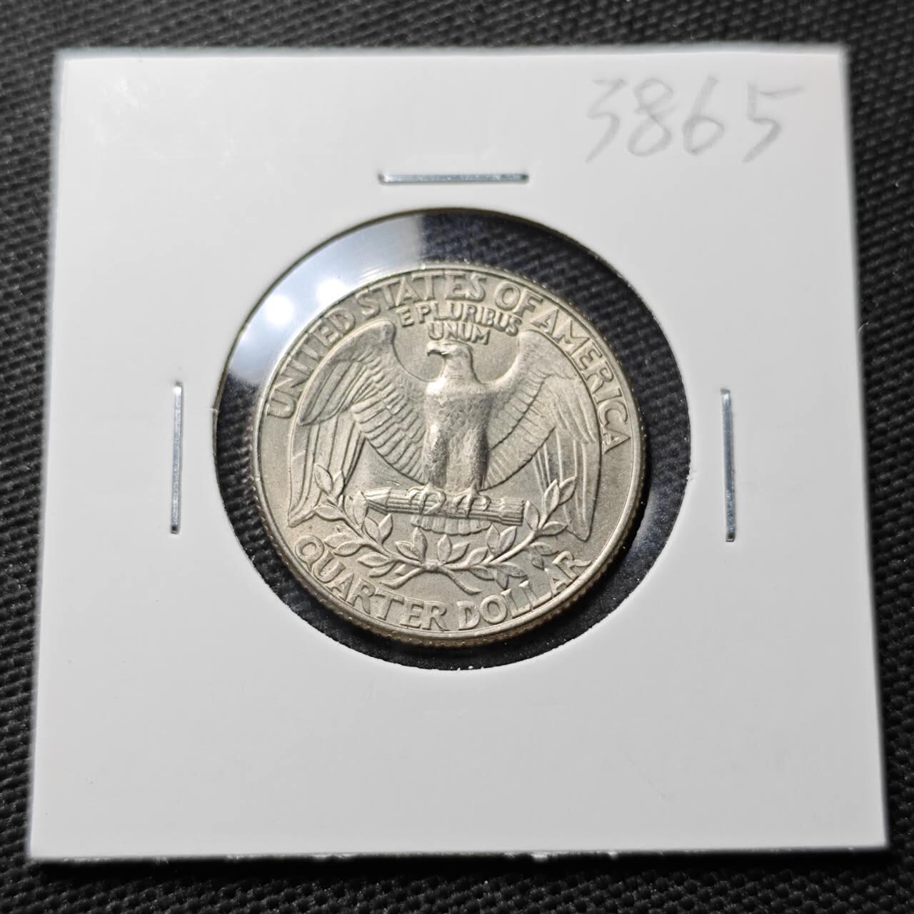 KK钱币收藏小铺 第338场 2月预留时间 周末发货  1986美国25分好品