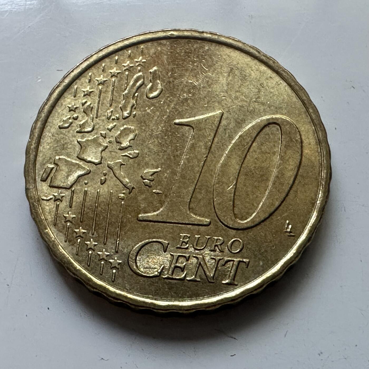 🌹外币初藏🌹🐯2025年第102场 周二无佣金特价场 德国2002年10欧分