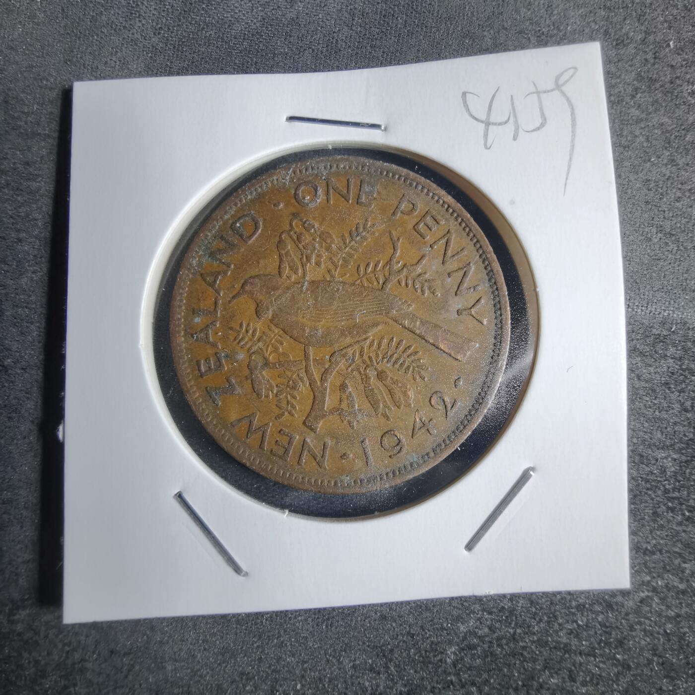 沼泽如烟--第841场 新西兰1942年1便士