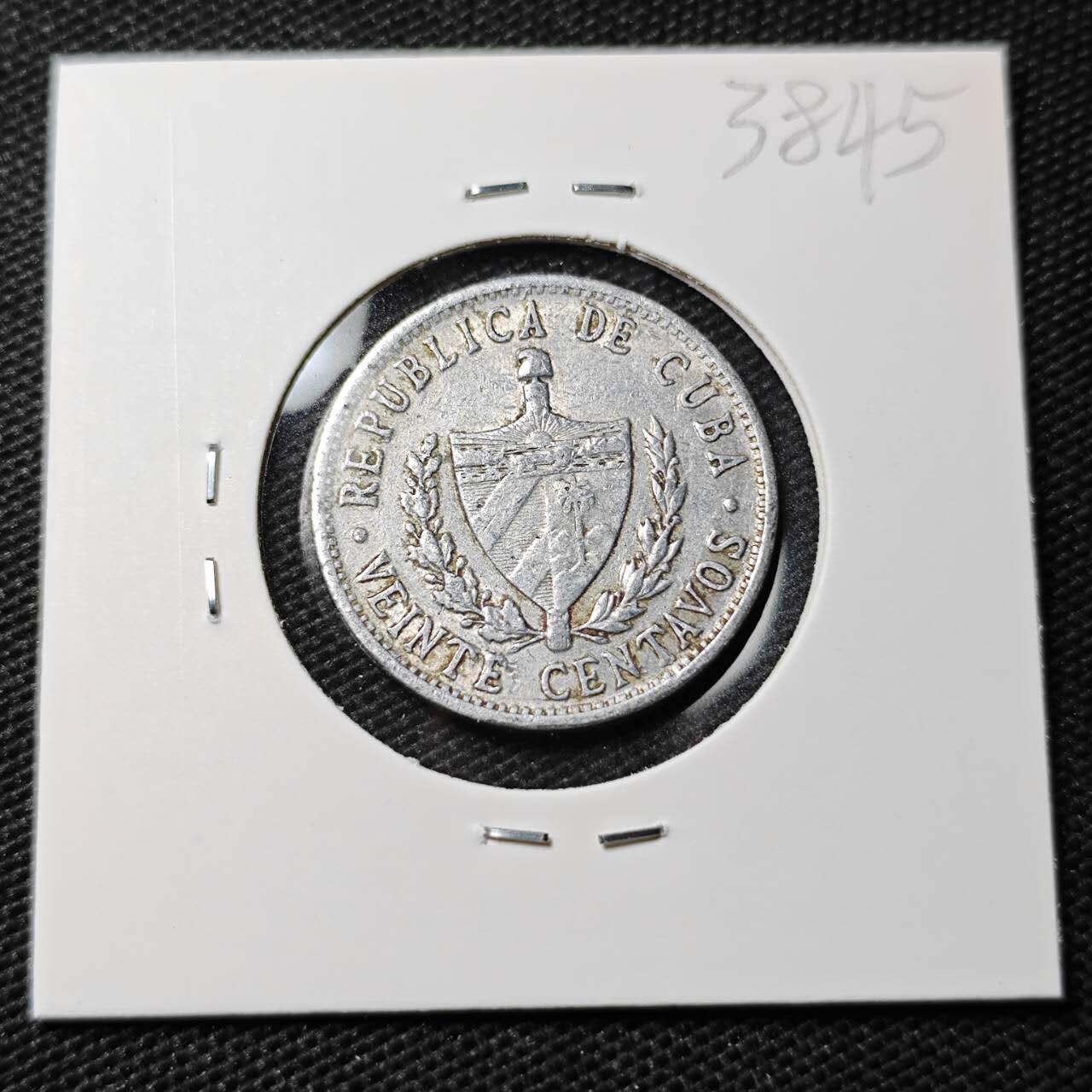 KK钱币收藏小铺 第338场 2月预留时间 周末发货 1969古巴20分