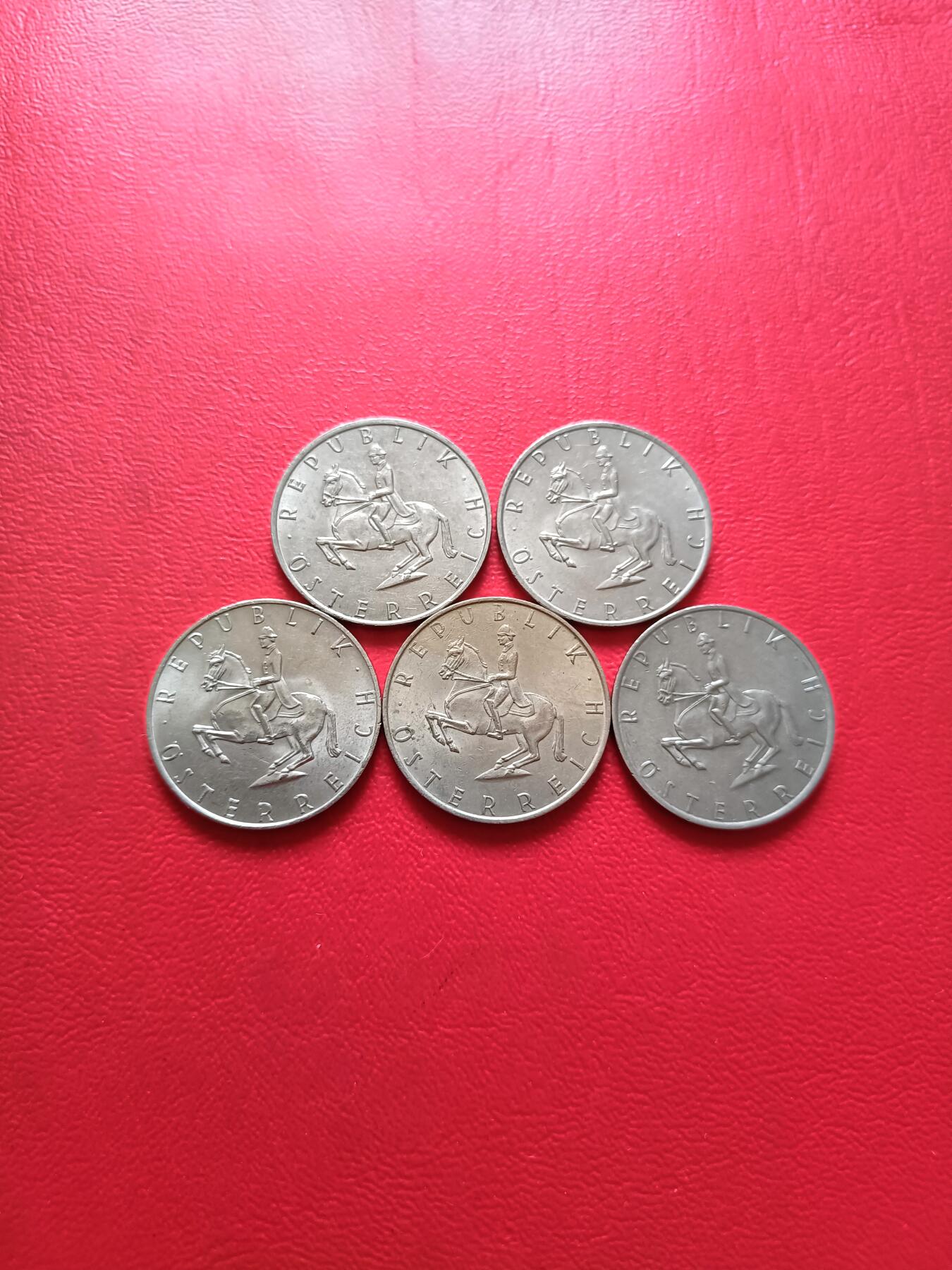 【云涧收藏】第六十三场 奥地利5先令5枚