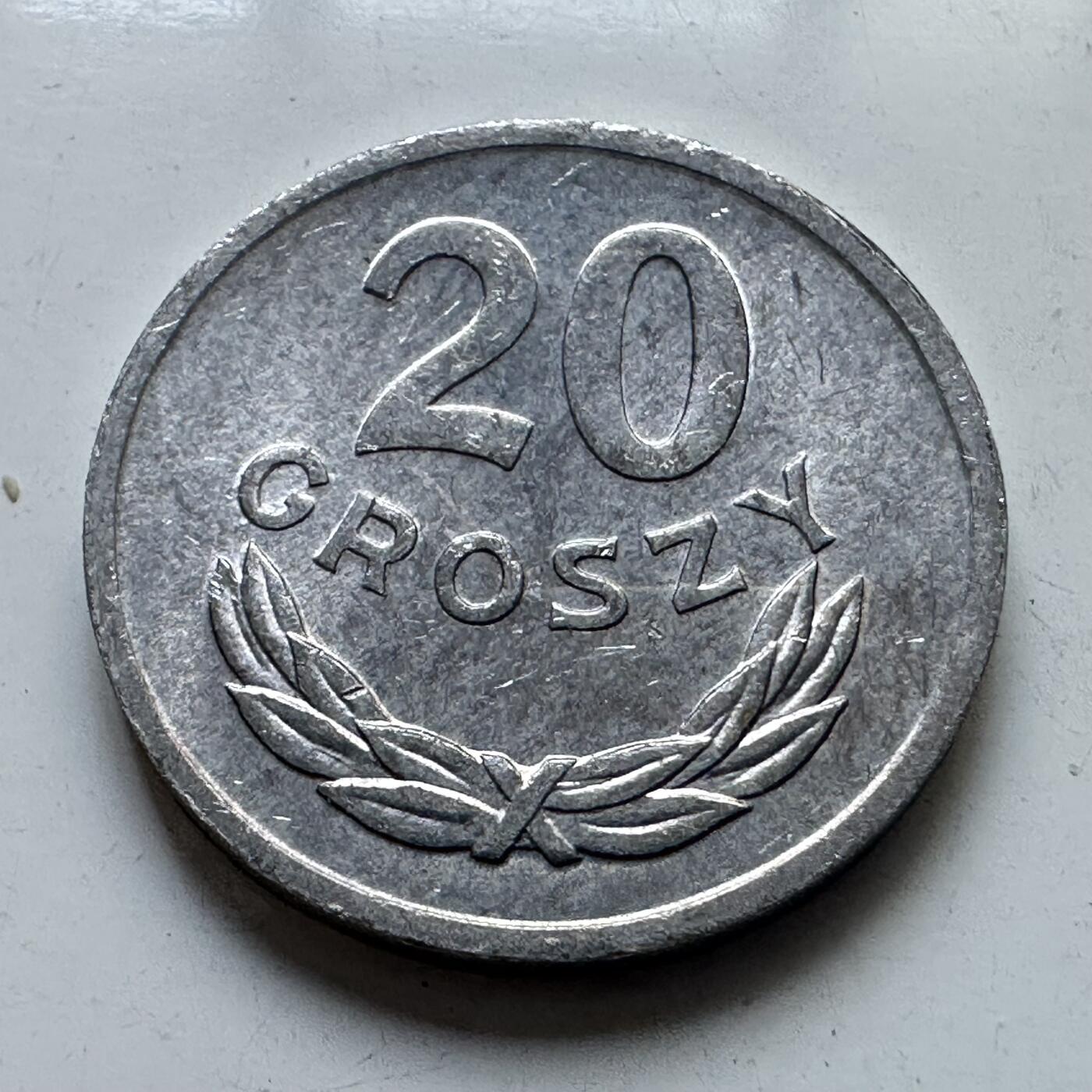 🌹外币初藏🌹🐯2025年第102场 周二无佣金特价场 波兰1975年20格罗申