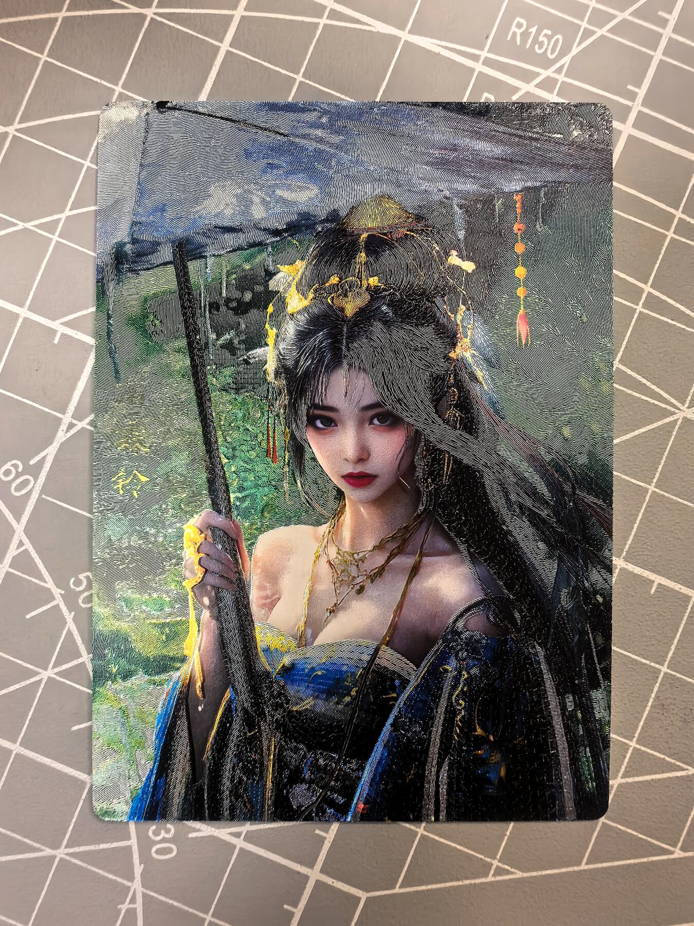 第十七场拍卖 结拍 9月17日晚21点10分 公益场 无佣金 无手续费 品控放大镜勿拍。卡牌出厂品质全部套膜不包厂瑕 禁止🚫小号抬价 部分卡牌设有底价 大家放心拍 点个关注哈 奇点卡牌 雨霖铃粗闪