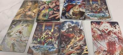秋原瞳的小店第二十三期（持续收拍，夏蝉，夜色，蛙鸣，西瓜田，稻草堆…………） - 卡游三国8张活动卡不同