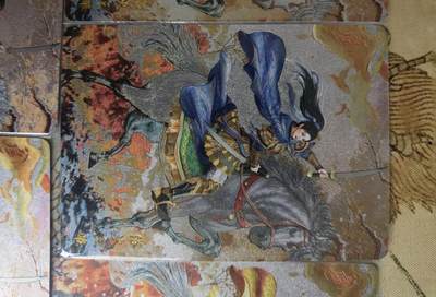 奇趣收藏卡牌拍卖第23场 【套卡】山河潮玩 华夏惊鸿录 十二生肖特卡  浴火三娘  工艺折光粗闪  一套九张 已套卡膜保护