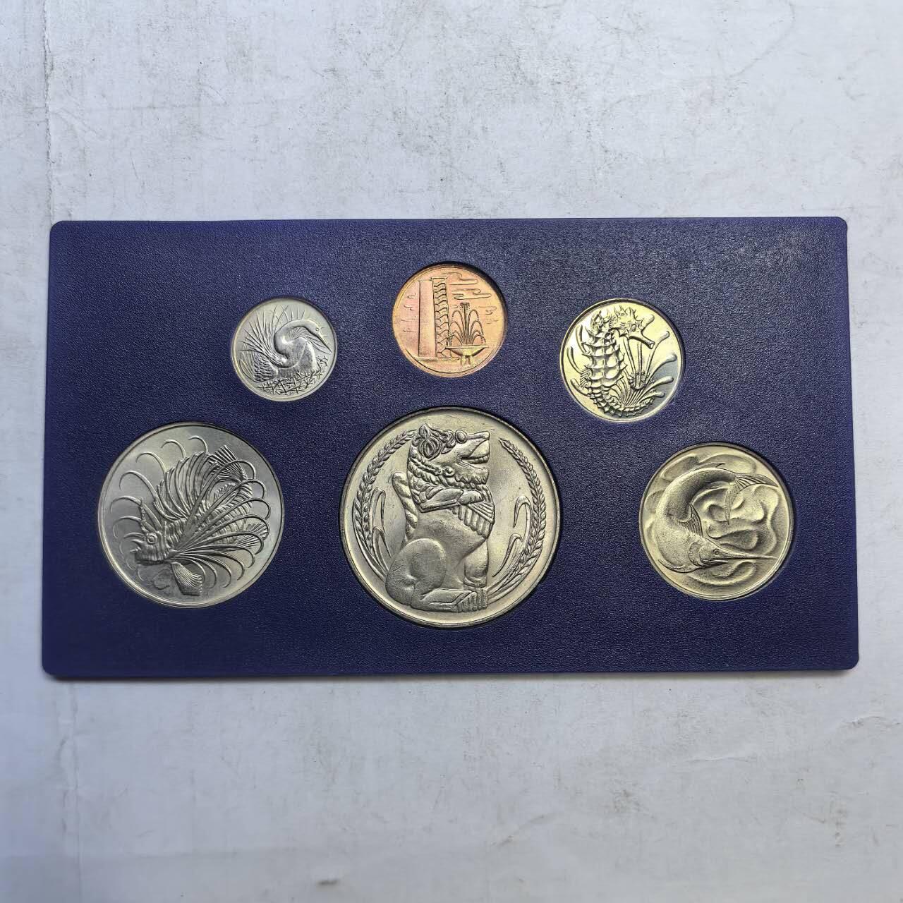 各国硬币第3期 无佣金 新加坡套币6个
