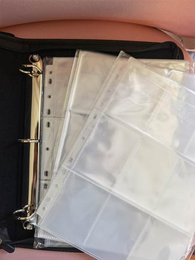 奇趣收藏卡牌拍卖第23场 【卡册】山河潮玩协会 青朴-西游记 配套九宫卡册 全新  D环 拉链 带提带 含3包全新九宫卡页每包10张