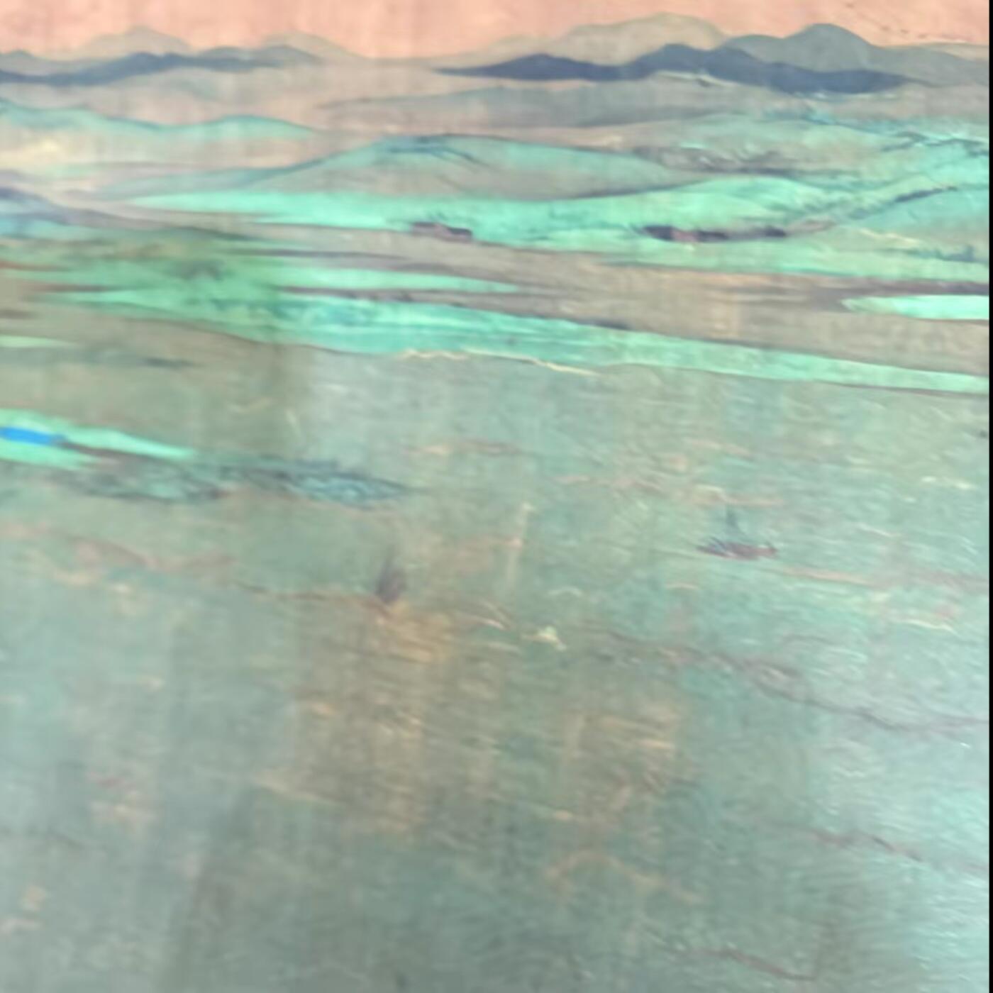   听雨轩  名家卷轴字画 龙纹小长卷《王希孟千里江山》尺寸:30/350cm
