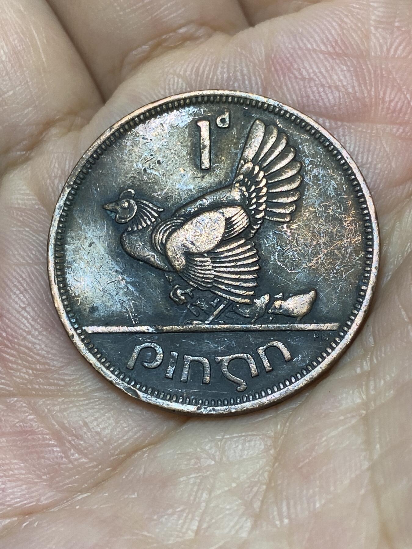 2025年第九十二场(总第一百一十八场）外国好品散币(免佣金) 爱尔兰🇮🇪1942年1便士(共和国时期第一套)