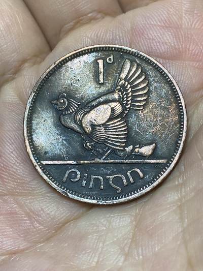 2025年第九十二场(总第一百一十八场）外国好品散币(免佣金) - 爱尔兰🇮🇪1942年1便士(共和国时期第一套)