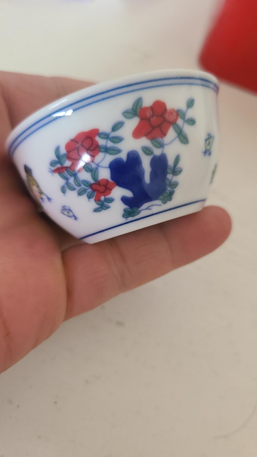 新仿鸡缸杯一个，仅此一个