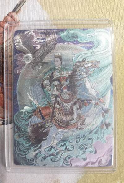 奇趣收藏卡牌拍卖第23场 【套卡】星宿文创 刀映寒霜 扈影风华 全粗1套5张未拆封，图3-图7仅为画作展示，工艺为全粗