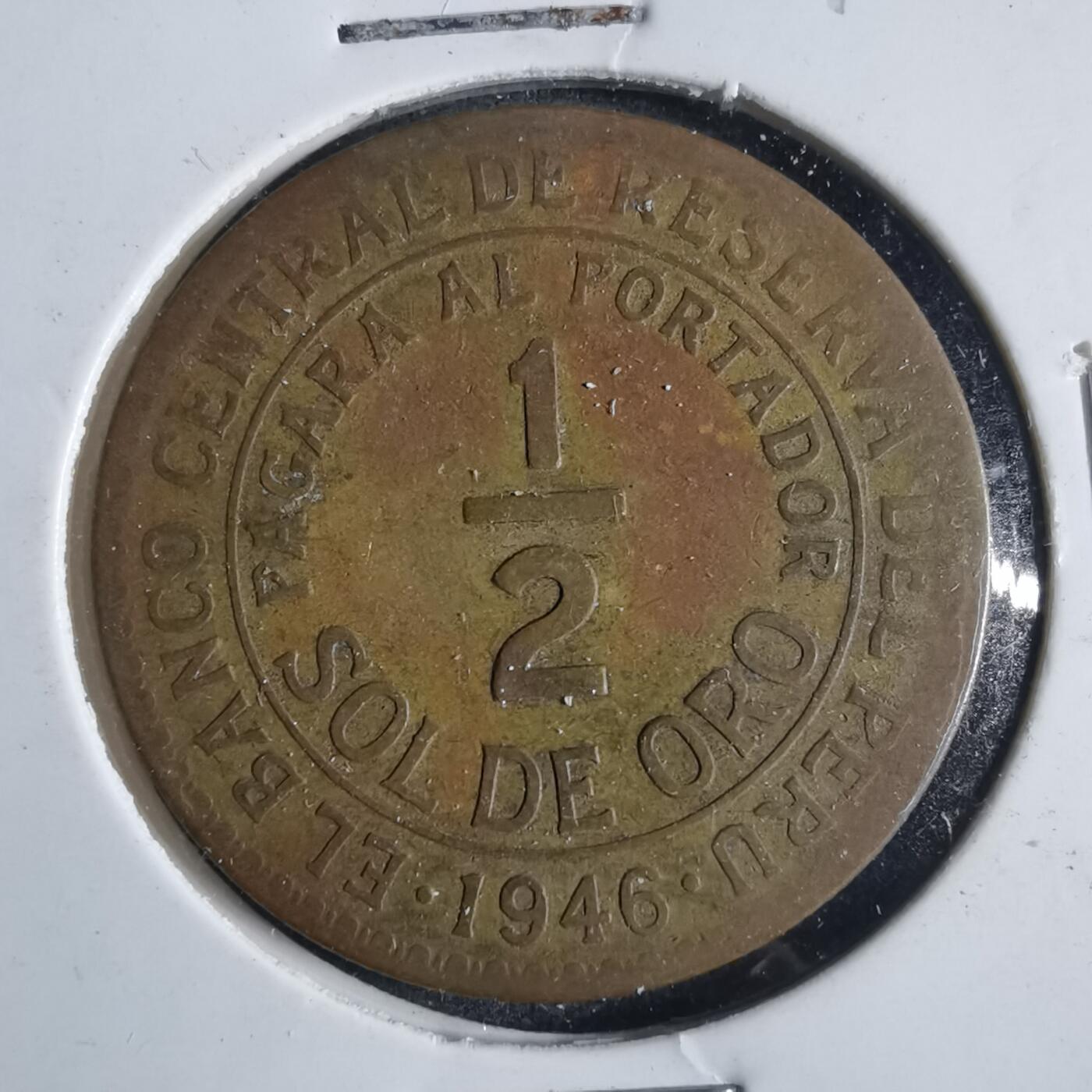 沼泽如烟--第840场 秘鲁1946年1索尔
