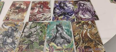 秋原瞳的小店第二十三期（持续收拍，夏蝉，夜色，蛙鸣，西瓜田，稻草堆…………） - 卡游三国gp8连不同，包含热门刘关张➕小乔