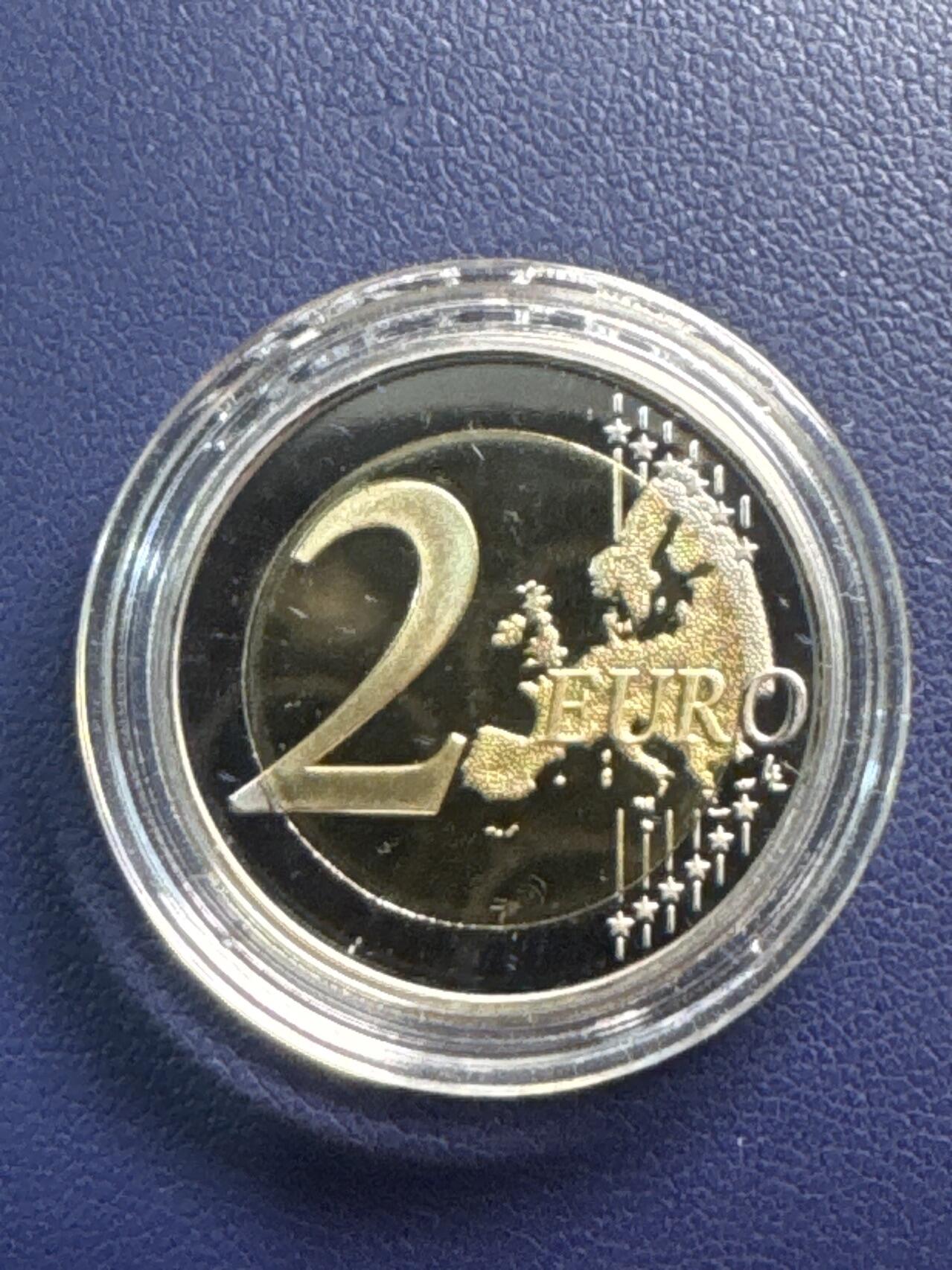 ❤️【币观天下】❤️ 第324期钱币拍卖- 2025.9.19周五晚上6点半场-长期征集拍品 意大利2015年 米兰世博会 2欧元精制纪念币 盒证全