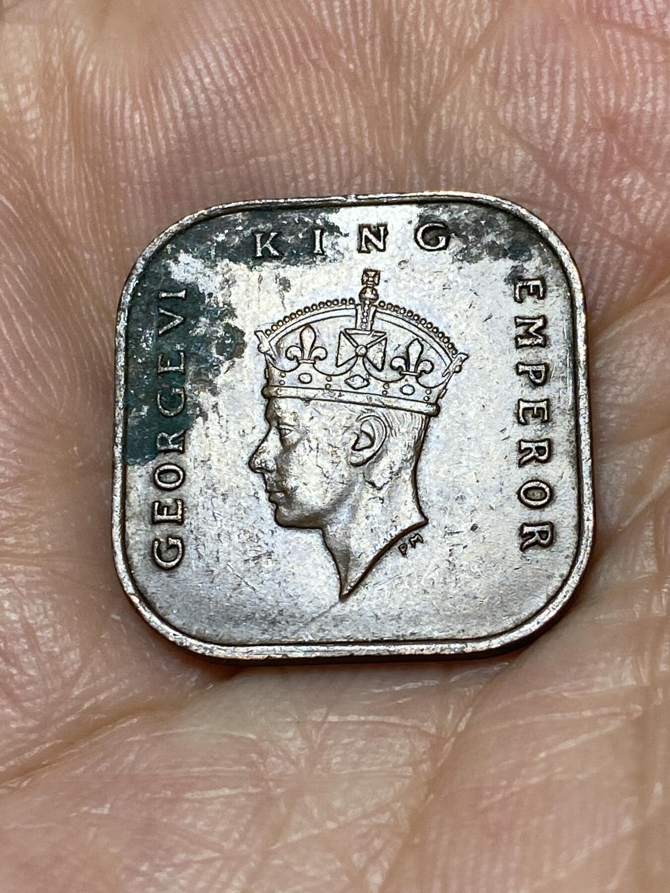 2025年第九十二场(总第一百一十八场）外国好品散币(免佣金) 英属马来亚1945年1分(乔治六世第二版，关门年仅发行2年)