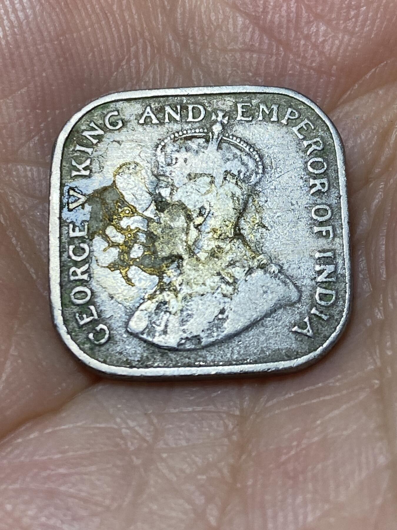 2025年第九十二场(总第一百一十八场）外国好品散币(免佣金) 英属锡兰1920年5分(乔治五世时期，仅发行3年)