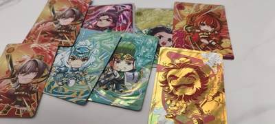 秋原瞳的小店第二十三期（持续收拍，夏蝉，夜色，蛙鸣，西瓜田，稻草堆…………） - 卡游三国萌将卡8张散配
