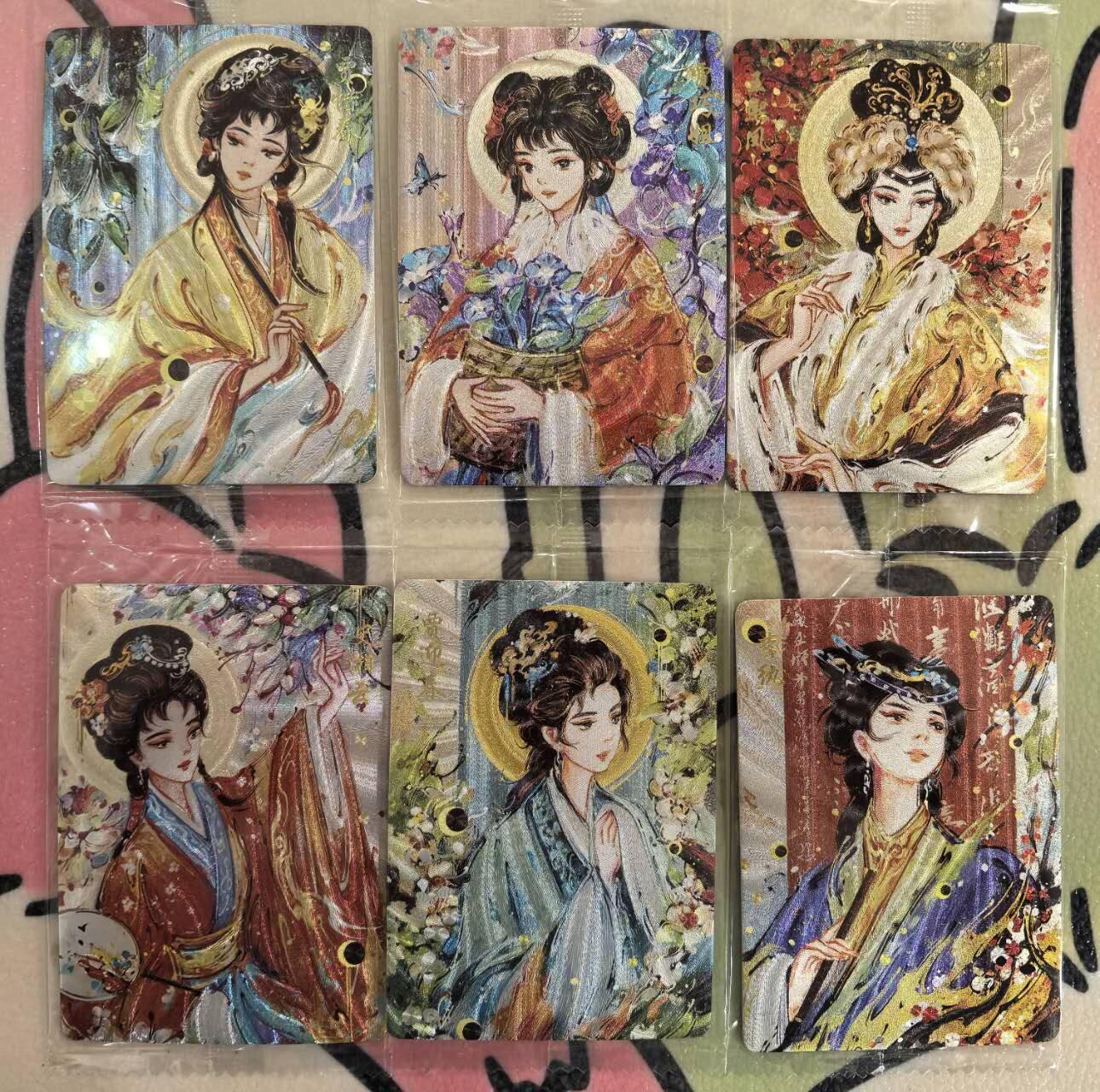 丫丫卡拍第6期周中特别场（周四20：30截止） 【原封原膜】可可瑞听花镜十三钗  粗闪6张