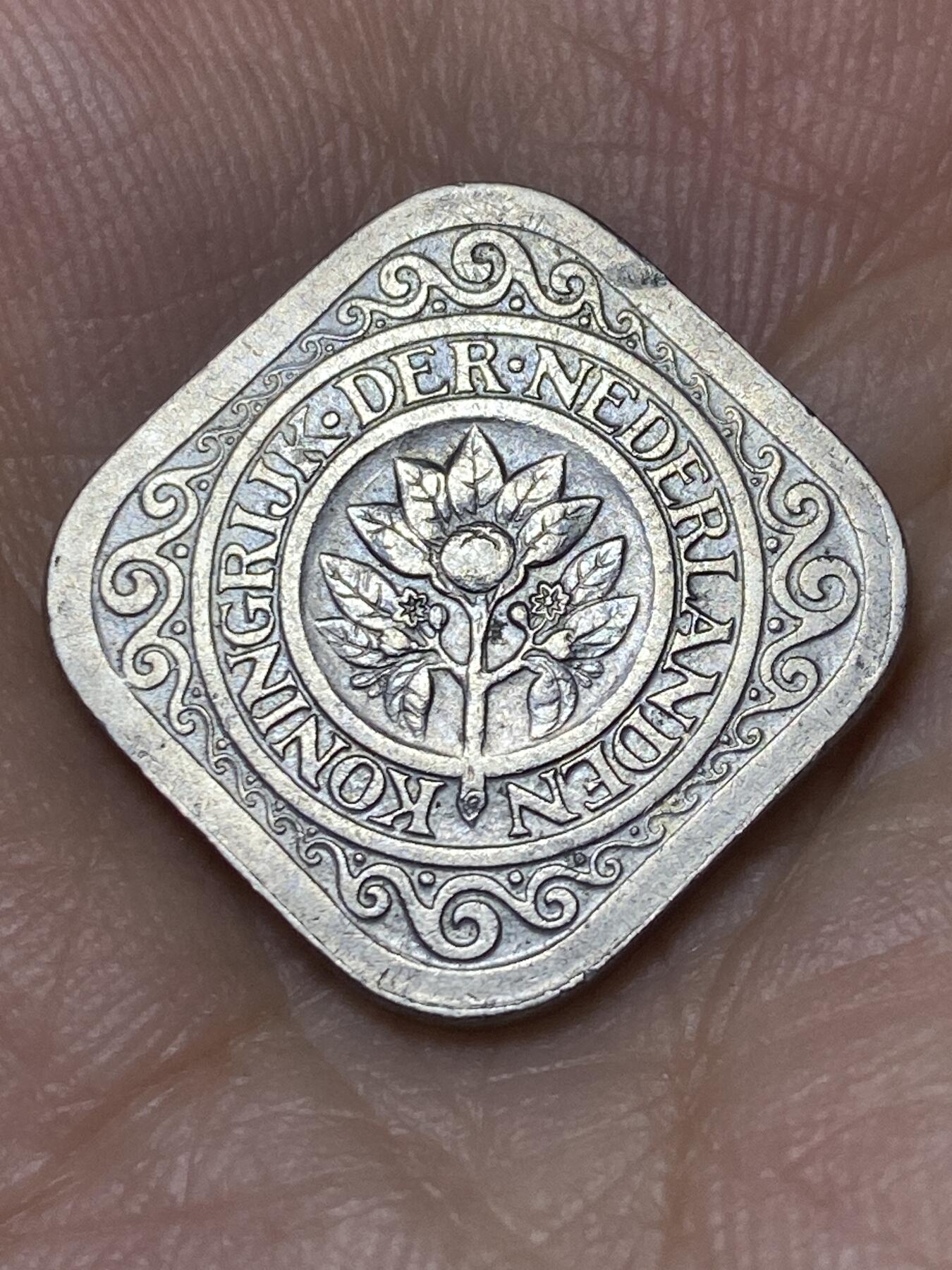 2025年第九十二场(总第一百一十八场）外国好品散币(免佣金) 特年好品–荷兰🇳🇱1932年5分(威廉明娜女王时期)