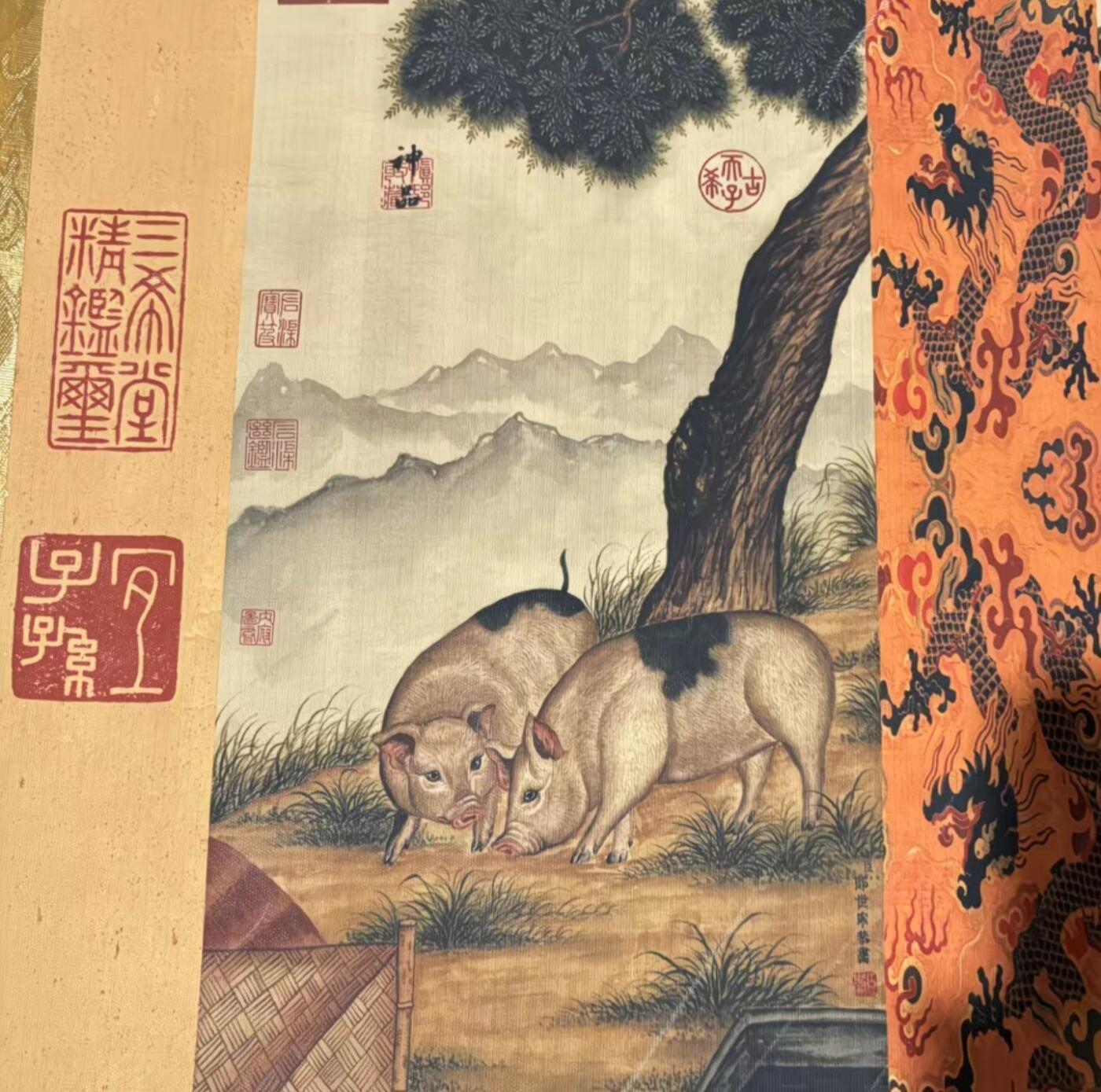   听雨轩  名家卷轴字画