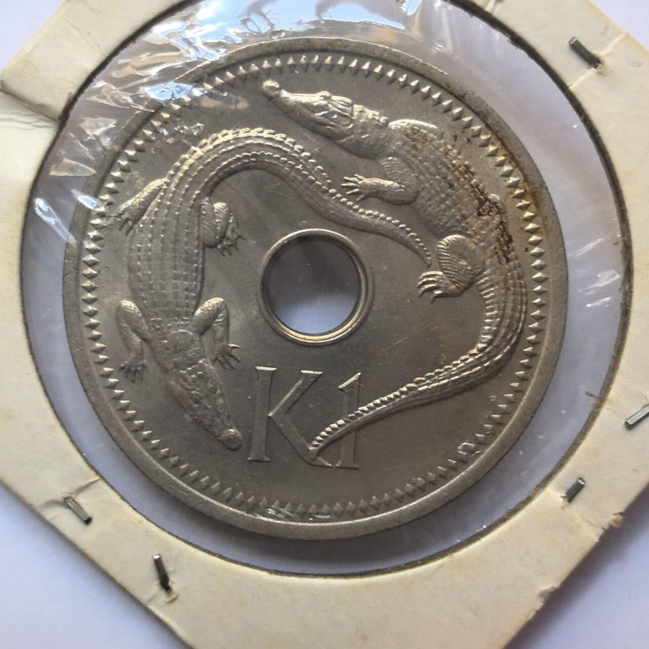 各国硬币第3期 无佣金 巴布亚1基纳