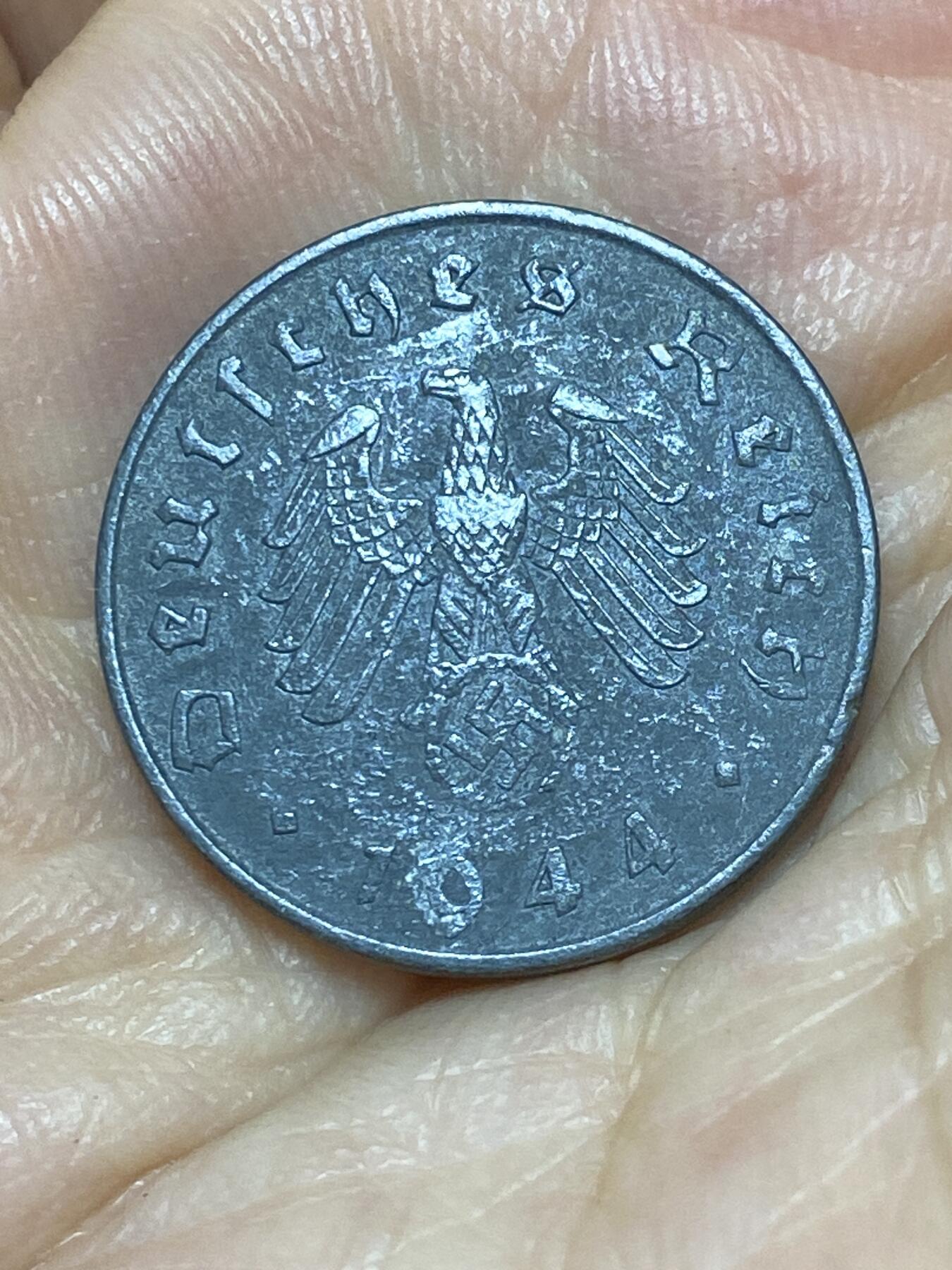 2025年第九十二场(总第一百一十八场）外国好品散币(免佣金) 德国🇩🇪1944年10芬尼