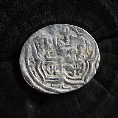 【良泉】第40期【直播场】10月16日晚19.30点开拍！225组（本场结束后外出旅游。之前预存钱币的朋友请告知，将连同本场拍品一起邮寄）  - 【小面值版】公元1295-1304年【蒙古帝国】伊尔汗国，合赞汗“三体文”银币，1.97克