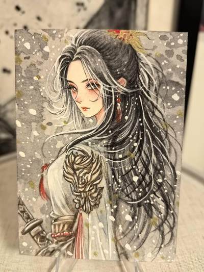 丫丫卡拍第6期周中特别场（周四20：30截止） - 【手绘卡】追梦系列《D》