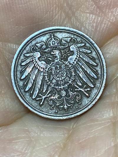 2025年第九十二场(总第一百一十八场）外国好品散币(免佣金) - 德意志帝国1906年1芬尼(A标，柏林造)