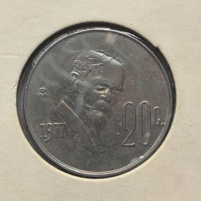 各国硬币第3期 无佣金 - 墨西哥20分