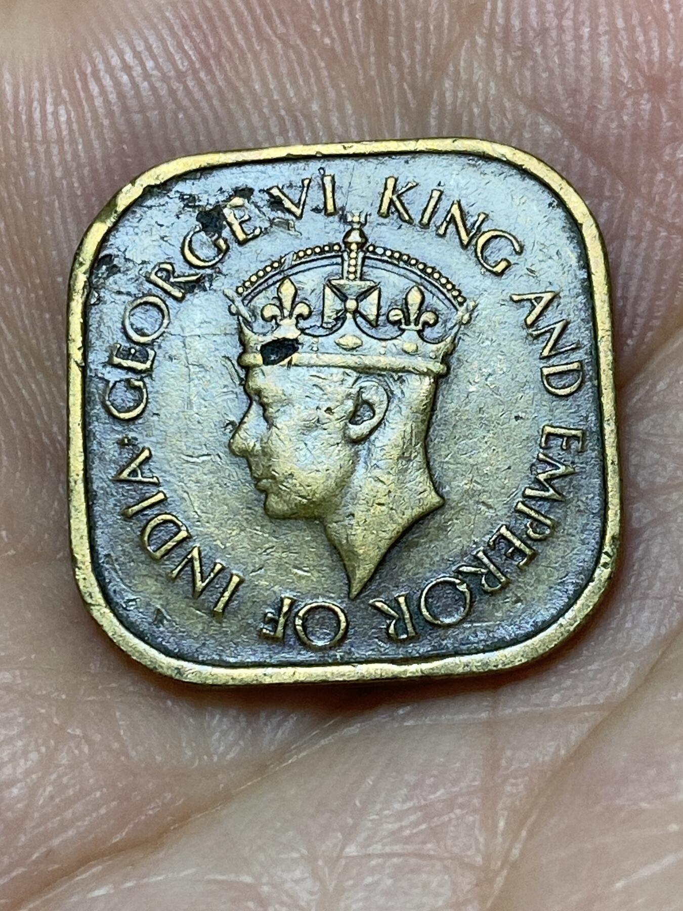 2025年第九十二场(总第一百一十八场）外国好品散币(免佣金) 英属锡兰1944年5分(乔治六世第二版，首发年仅发行2年)