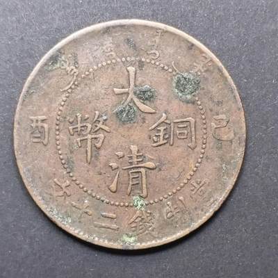 各国硬币第3期 无佣金 - 大清铜币20钱