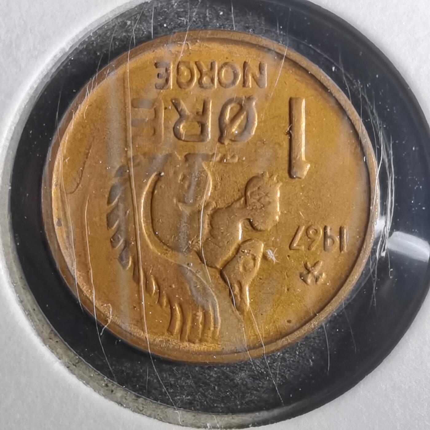 沼泽如烟--第842场 挪威1967年1欧尔
