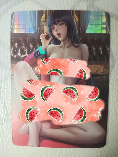 花开卡拍第39期（9月21号周日截拍，品控勿拍!!!拍品不寄存，运费5元，自制卡难免瑕疵，可能存在轻微撞角爆边等出厂瑕疵，品控介意勿拍！） - 艺术卡 卡将 蛇喰梦子彩闪单卡