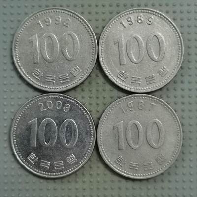 2025年第83场各国散币拍卖（总第83场） - 韩国100韩元4枚