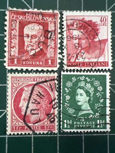 第1050 邮票专场 （无押金，捡漏，全场50包邮，偏远地区除外，接收代拍业务，本店十天发一次货） - 邮票