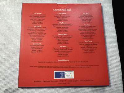 甄臻铺-世界币章拍卖（第34期），送拍享返佣金等优惠多多 英国 2003年BU10枚套币